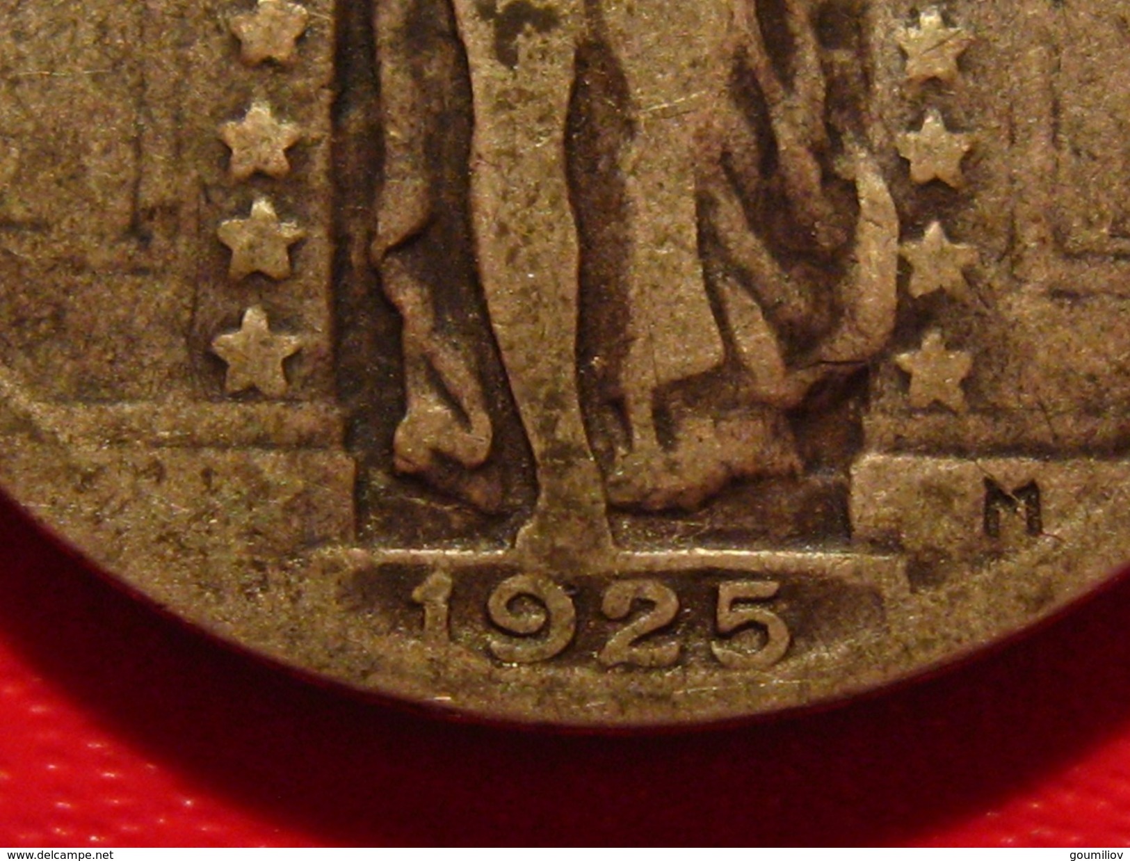 Etats-Unis - USA - Quarter Dollar 1925 Standing Liberty 2923 - 1916-1930: Standing Liberty