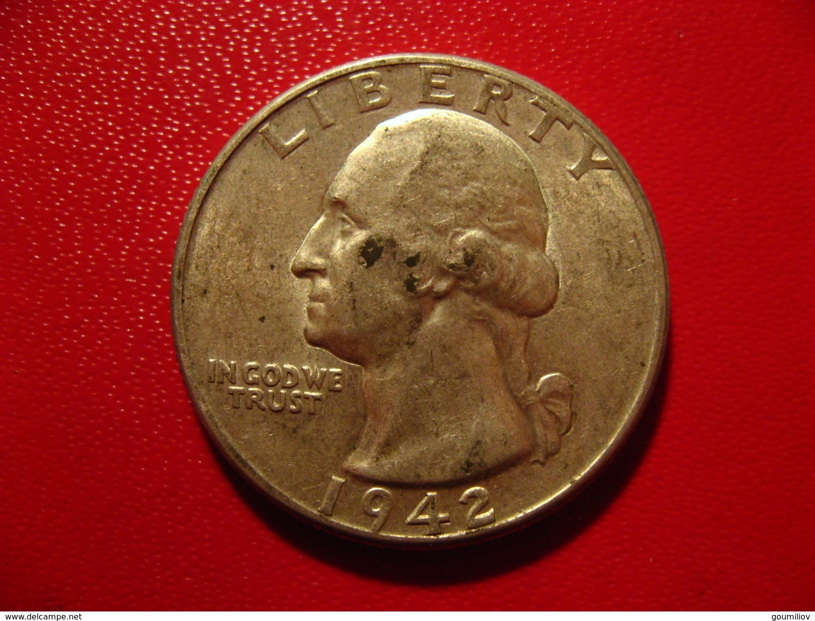 Etats-Unis - USA - Quarter Dollar 1942 Wasington 3091 - 1932-1998: Washington