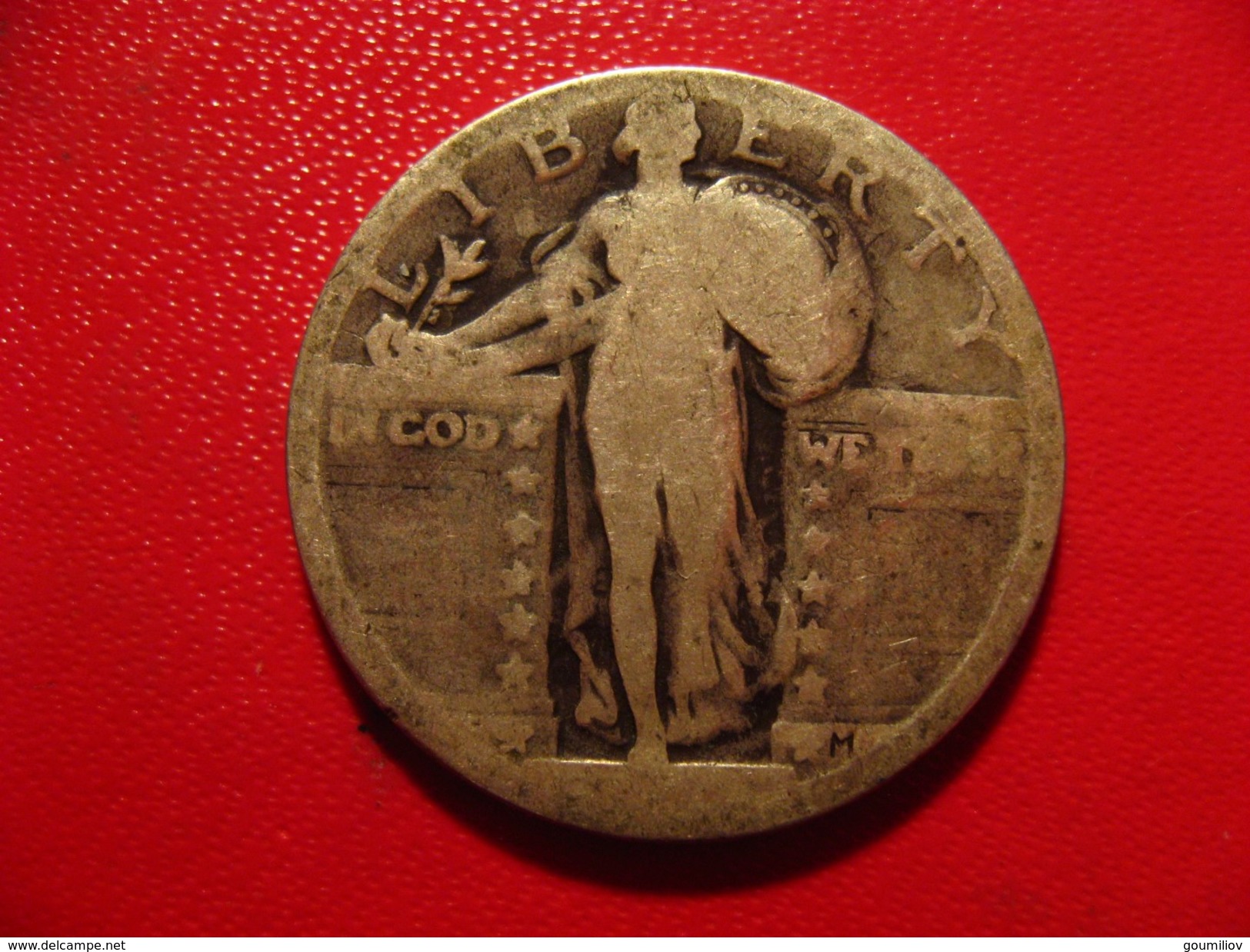 Etats-Unis - USA - Standing Liberty Quarter Dollar ND 2892 - 1916-1930: Standing Liberty (Liberté Debout)