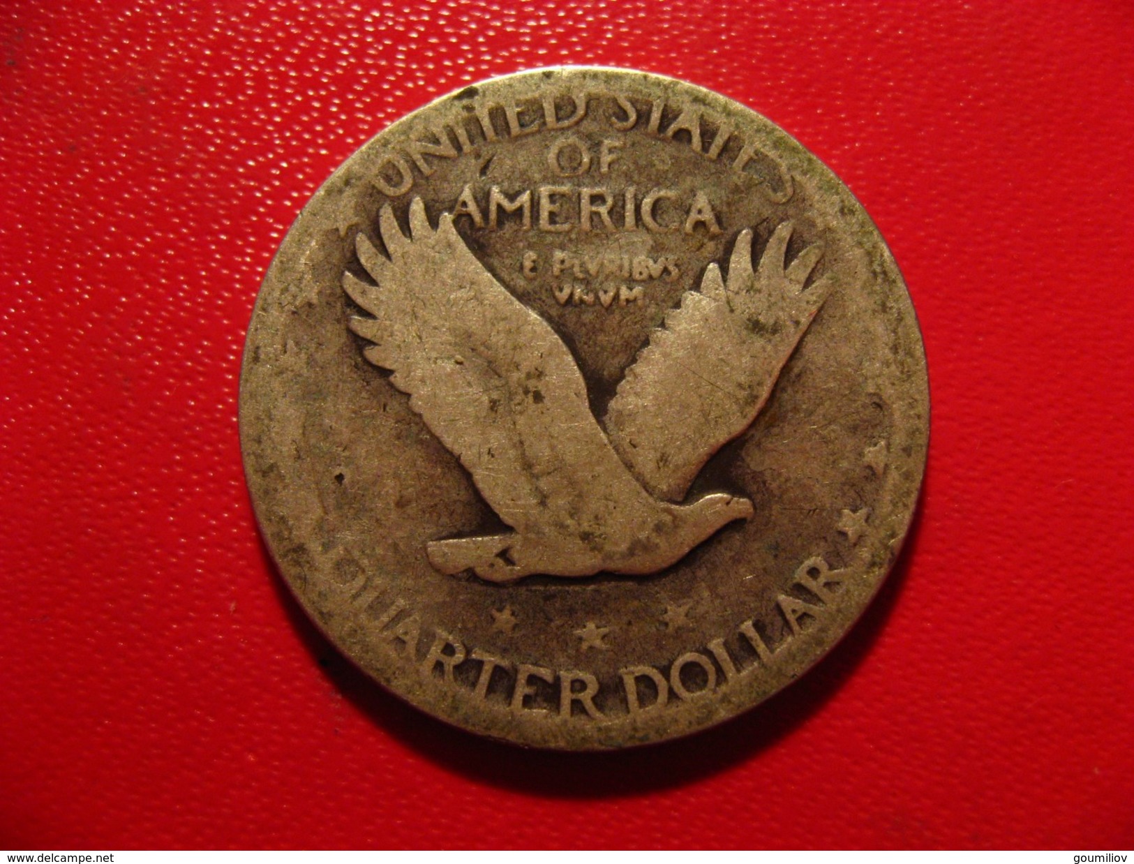 Etats-Unis - USA - Standing Liberty Quarter Dollar ND 2892 - 1916-1930: Standing Liberty (Liberté Debout)