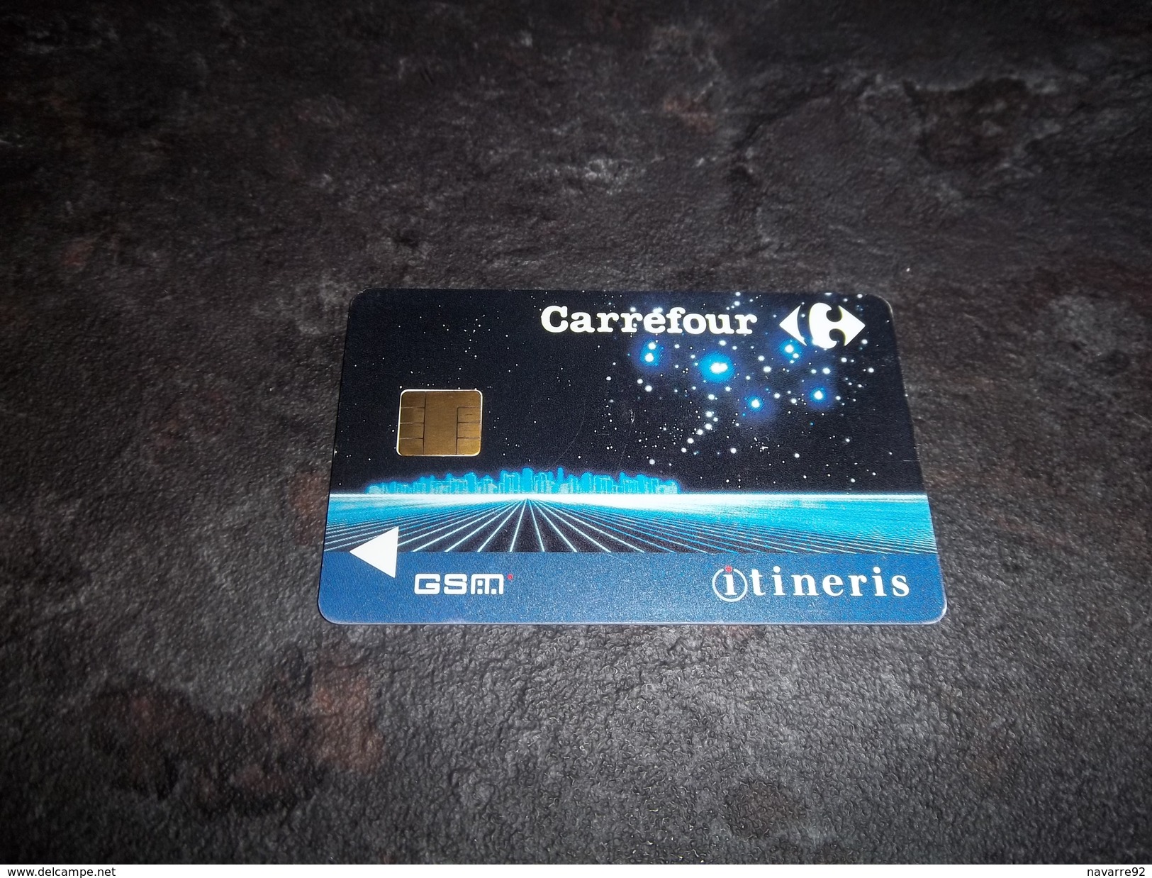 ANCIENNE CARTE GSM SIM CARREFOUR ITINERIS B.E !!! - Autres & Non Classés