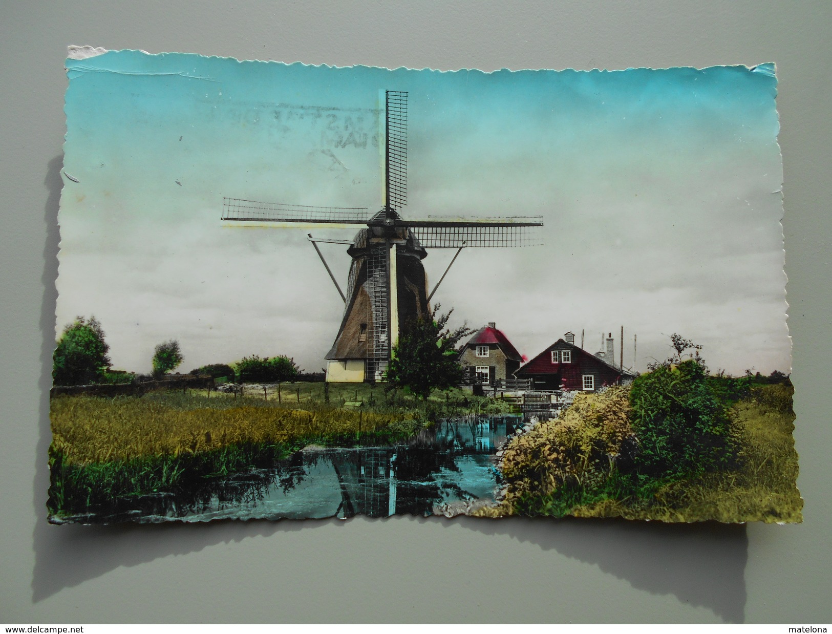 PAYS BAS HOLLAND NOORD-HOLLAND WATERMOLEN BOVENKRUIER BIJ NAARDERMEER - Naarden