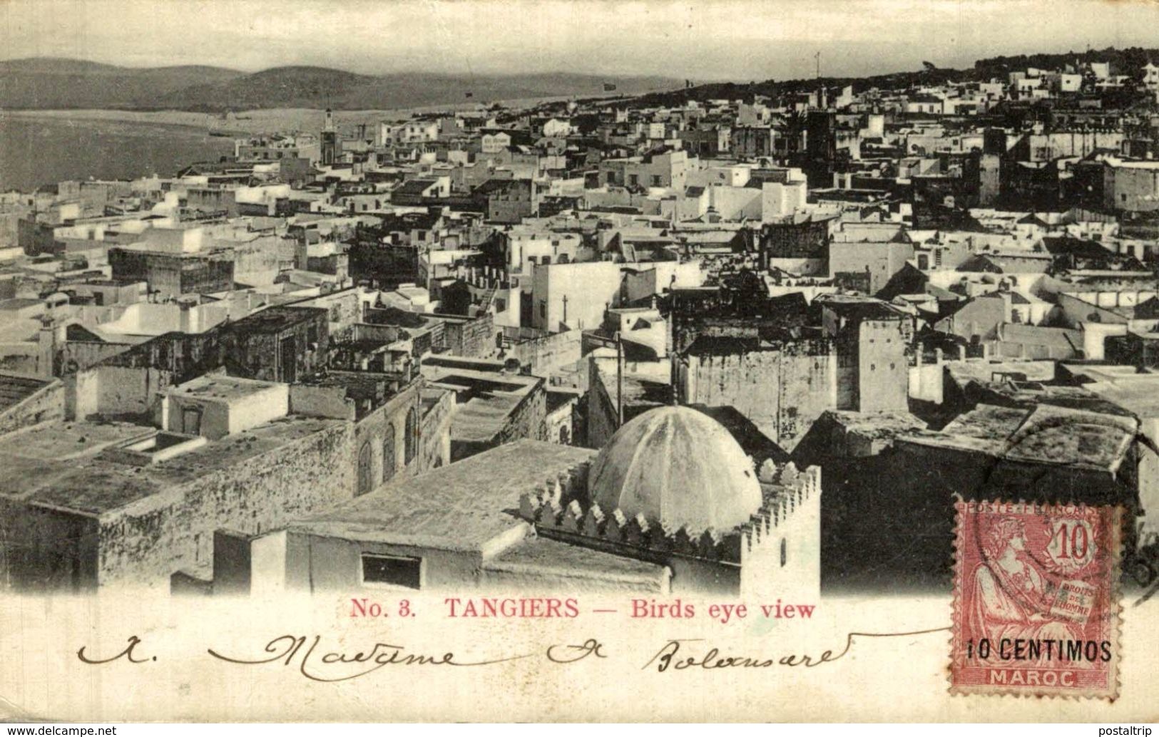 TANGERS BIRDS EYE VIEW    Maroc Morocco - Tanger