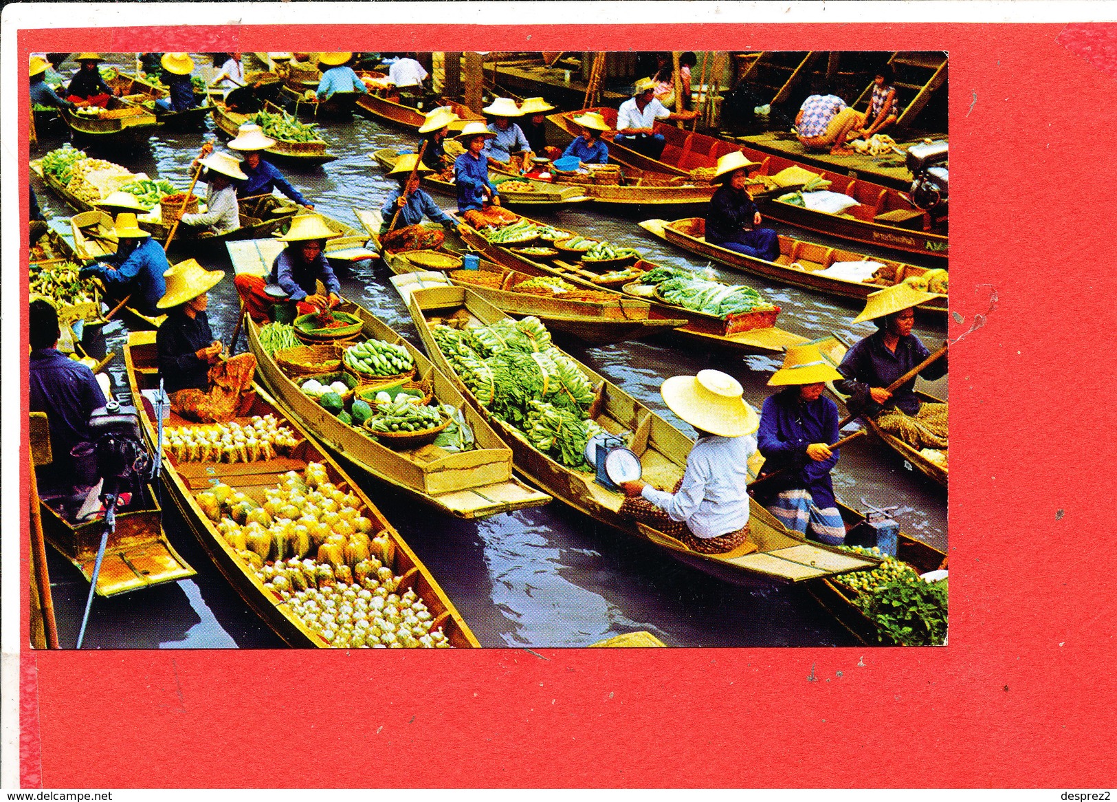 THAILLANDE Cp Floating Market                   1075 Edit Phatana - Thaïlande