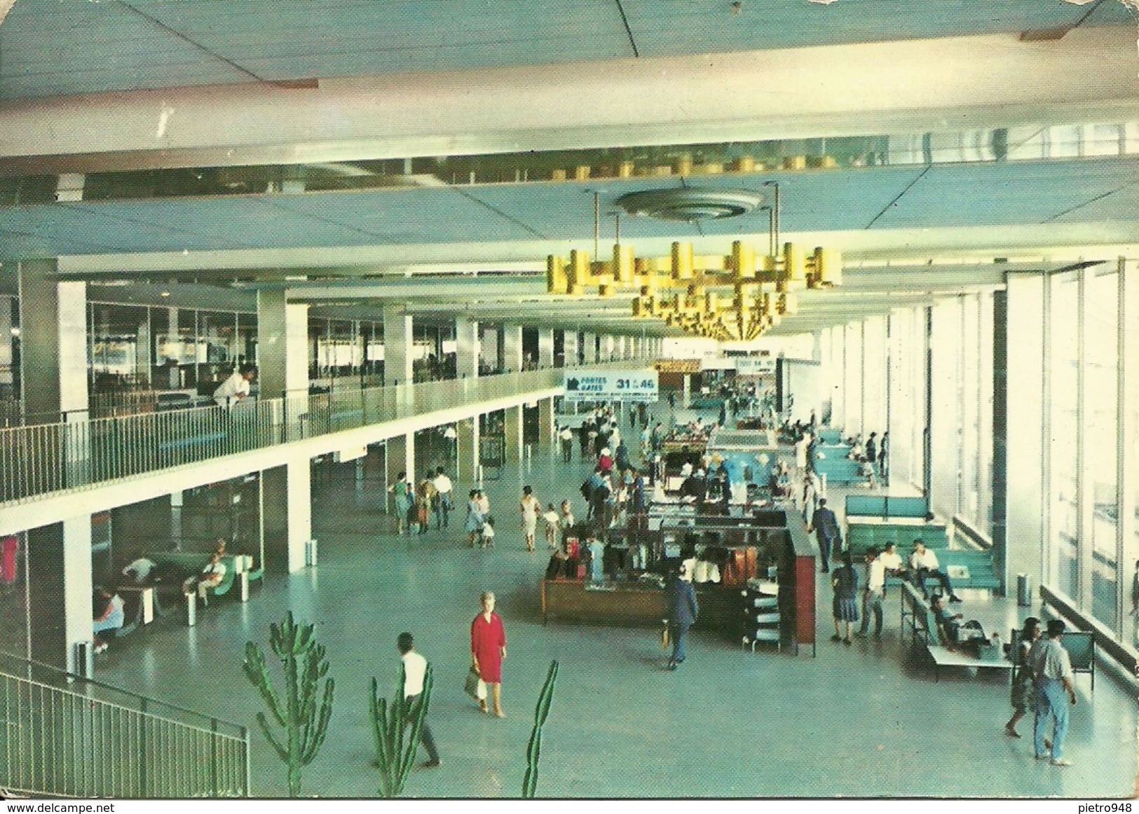 Aerodromo (Aeroporto, Airport) Aeroport De Paris Orly, La Galerie Marchande, Interno Terminal - Aerodrome