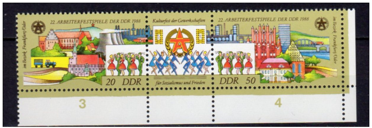 DDR  3168 - 3169  ** Postfrisch - Ungebraucht