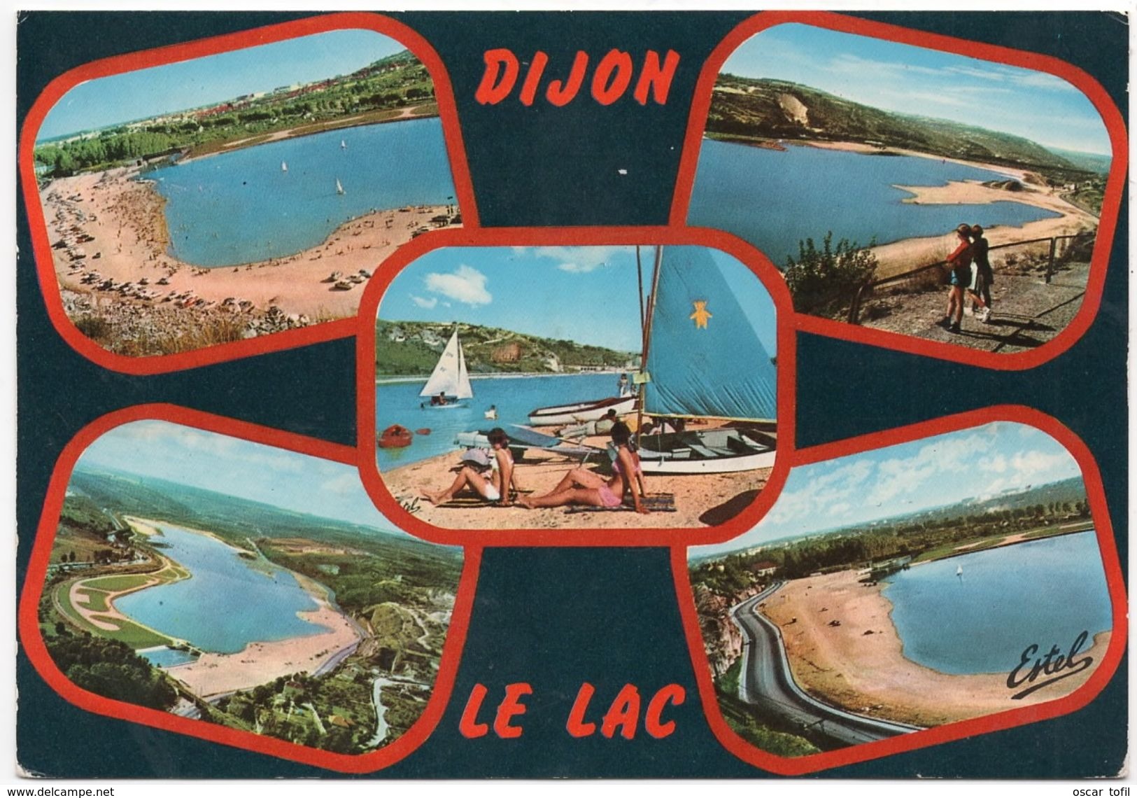 Dijon : Multivues, Le Lac (Editions Estel, Blois, N°H 20.064.w) - Dijon