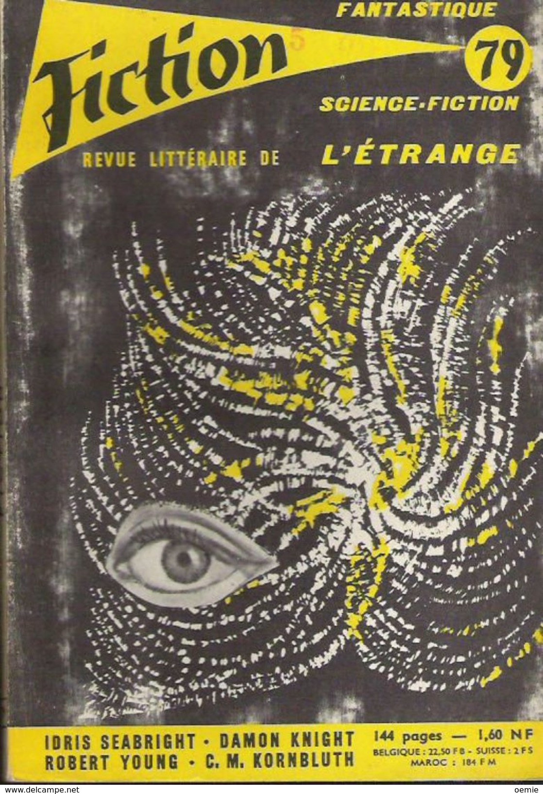 FICTION N°  79  Revue Litteraire De L étrange - Opta