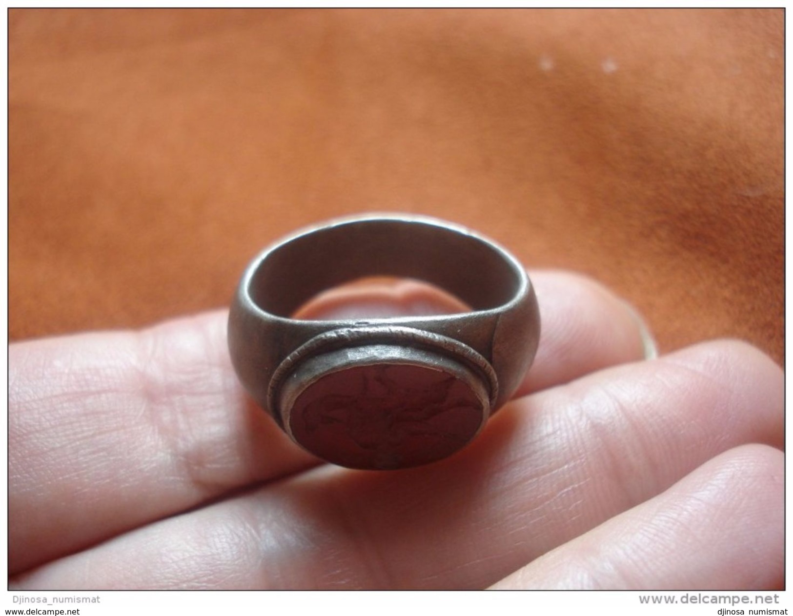 Superb Bague En Argent  / Silver Ring - Archéologie