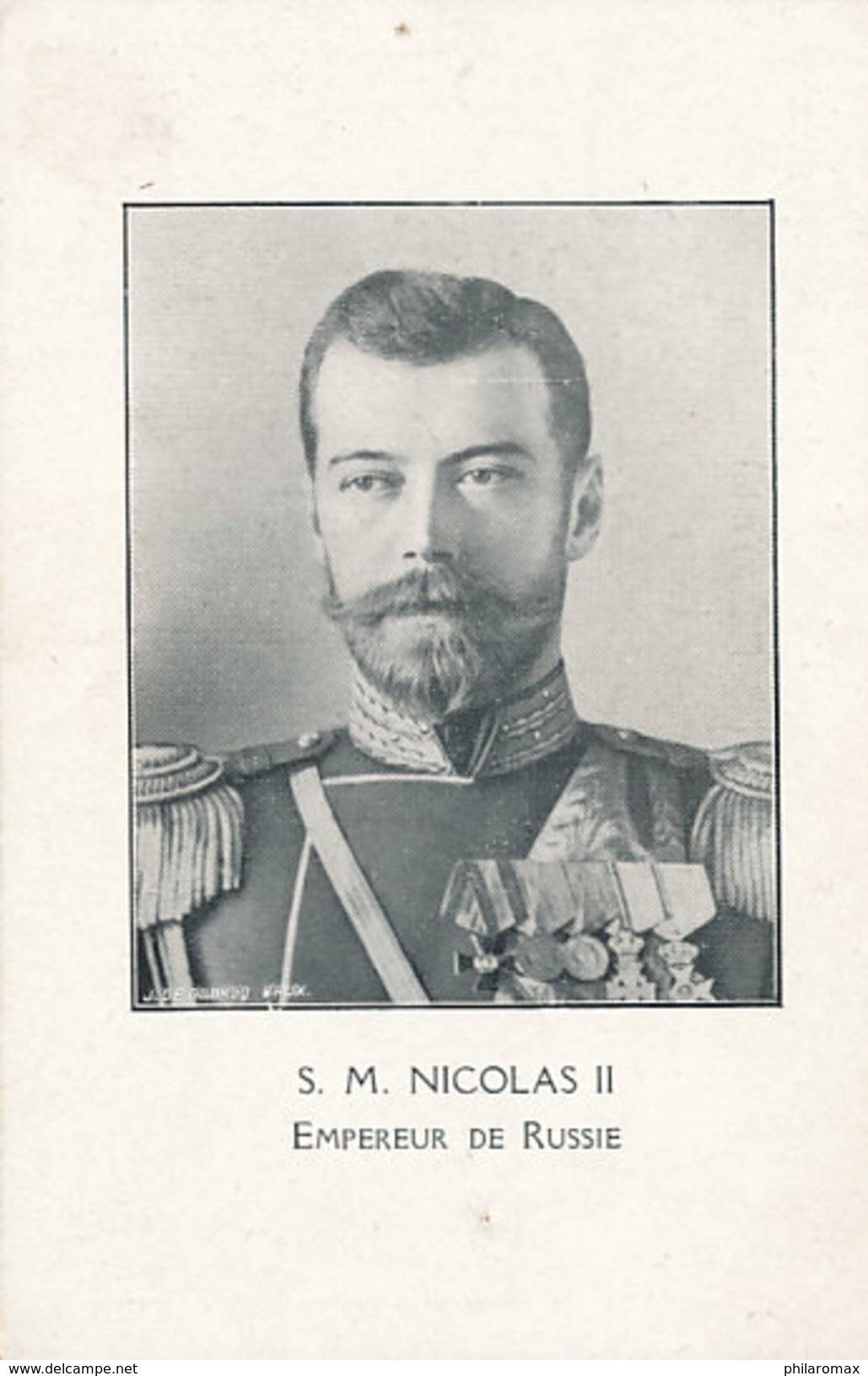 DP00500 - RUSSIA - TSAR EMPEROR NICOLAS II - PINHOLES - Royal Families