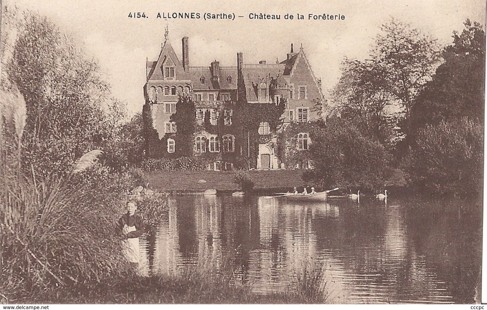 CPA Allonnes Château De La Forêterie - Allonnes