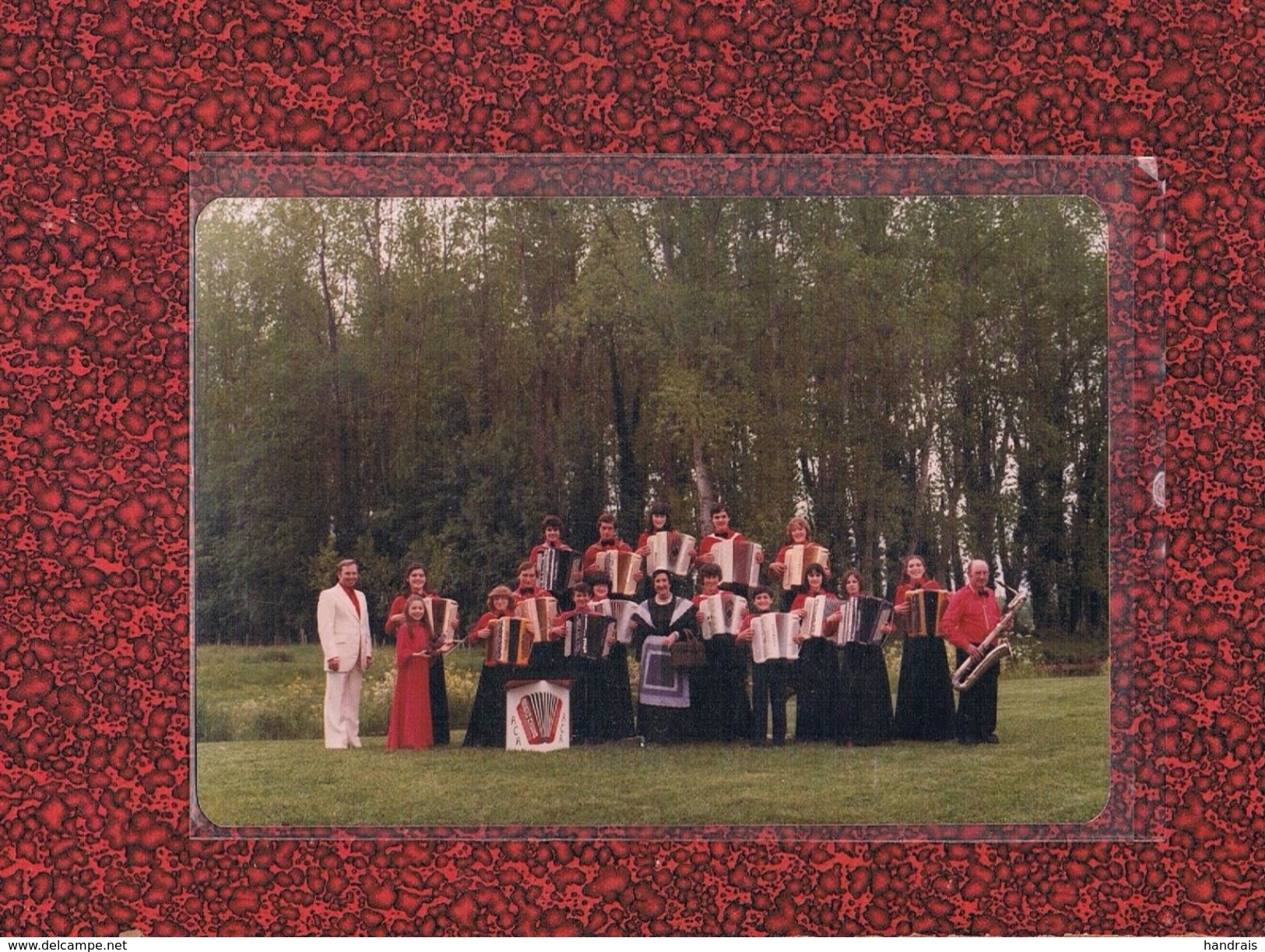 17 SAINT JEAN ANGELY  ACCORDEON CLUB SAXOPHONE  1980 1981 - Saint-Jean-d'Angely