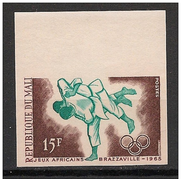 Mali - 1965 - N°Yv. 84 - Judo - Non Dentelé / Imperf. - Neuf Luxe ** / MNH / Postfrisch - Judo