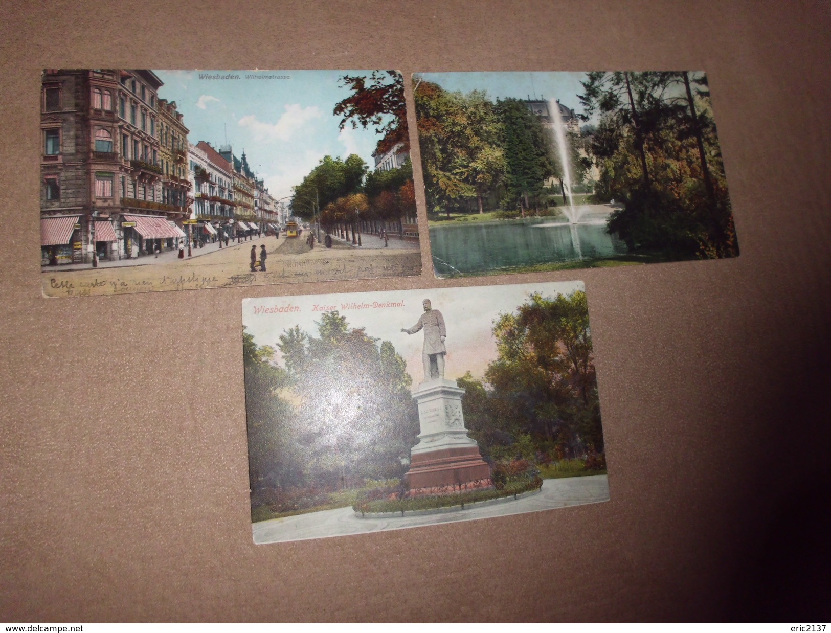 LOT DE 9 CARTES WIESBADEN ...ALLEMAGNE - 5 - 99 Cartoline