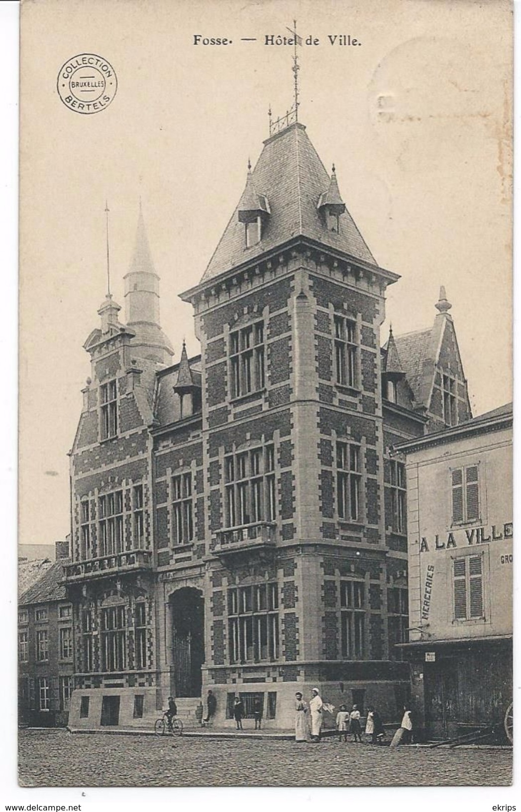 Fosse.--Hôtel De Ville. - Fosses-la-Ville