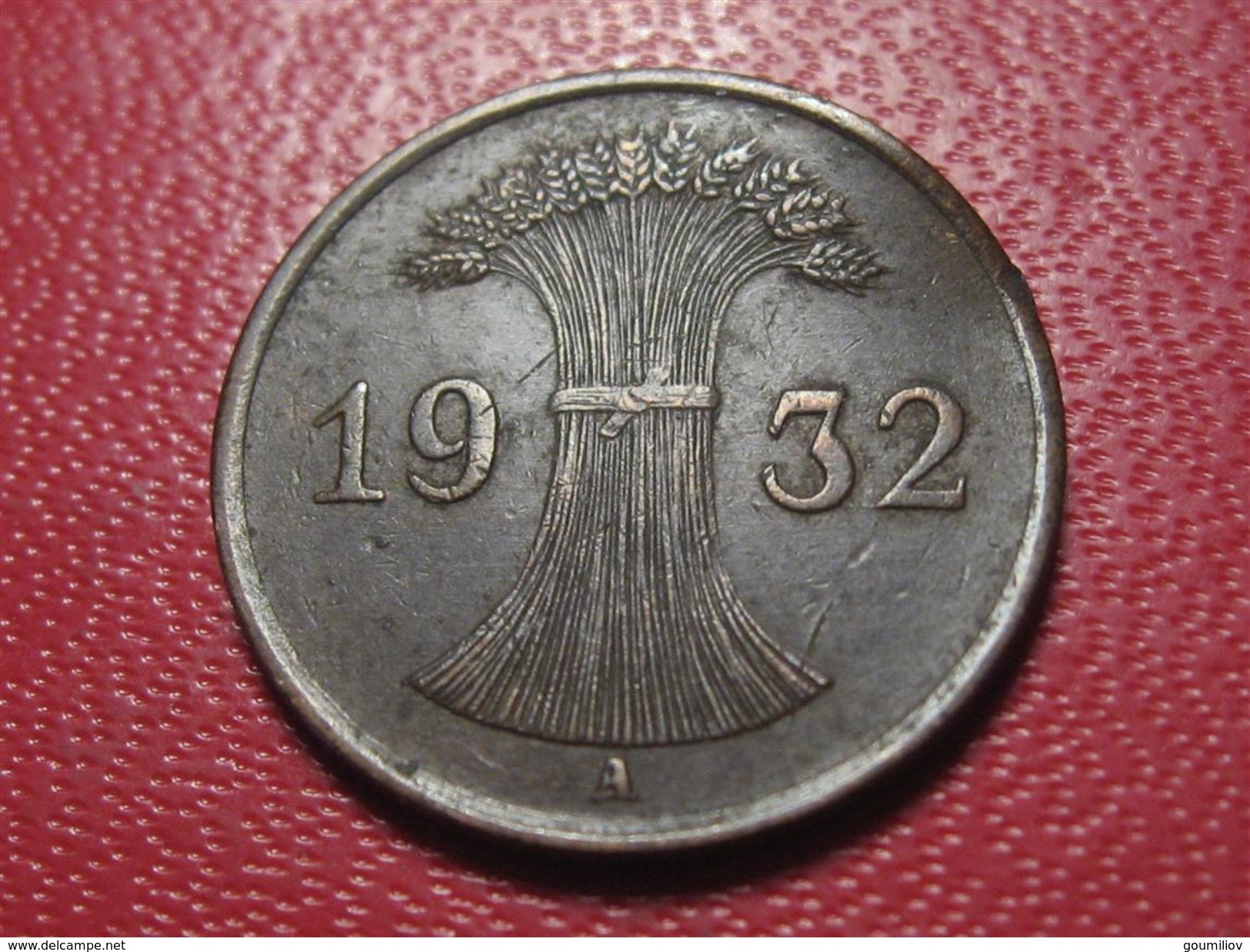 Allemagne - 1 Reichspfennig 1932 A 4015 - 1 Rentenpfennig & 1 Reichspfennig