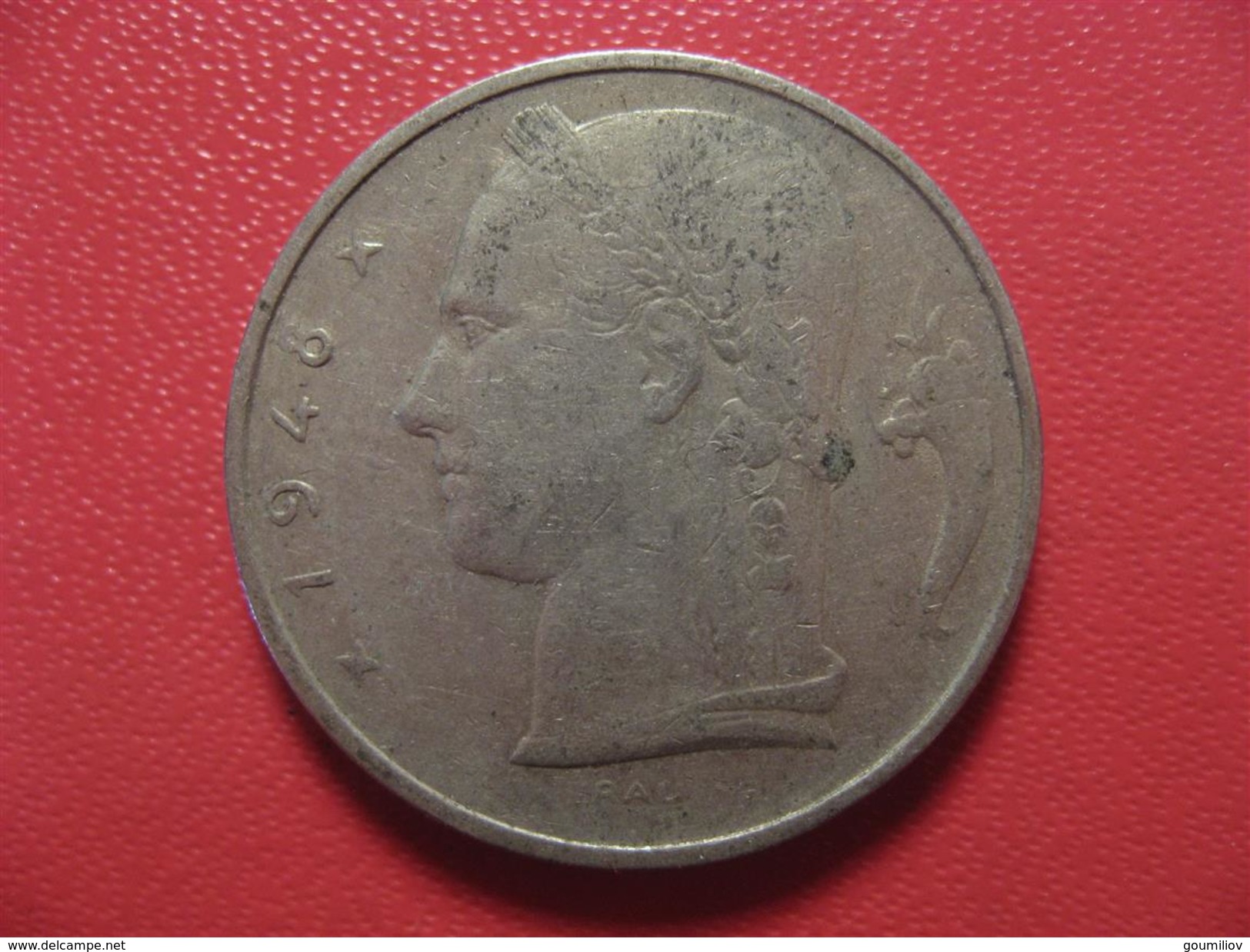 Belgique - 5 Francs 1948 4076 - 5 Franc