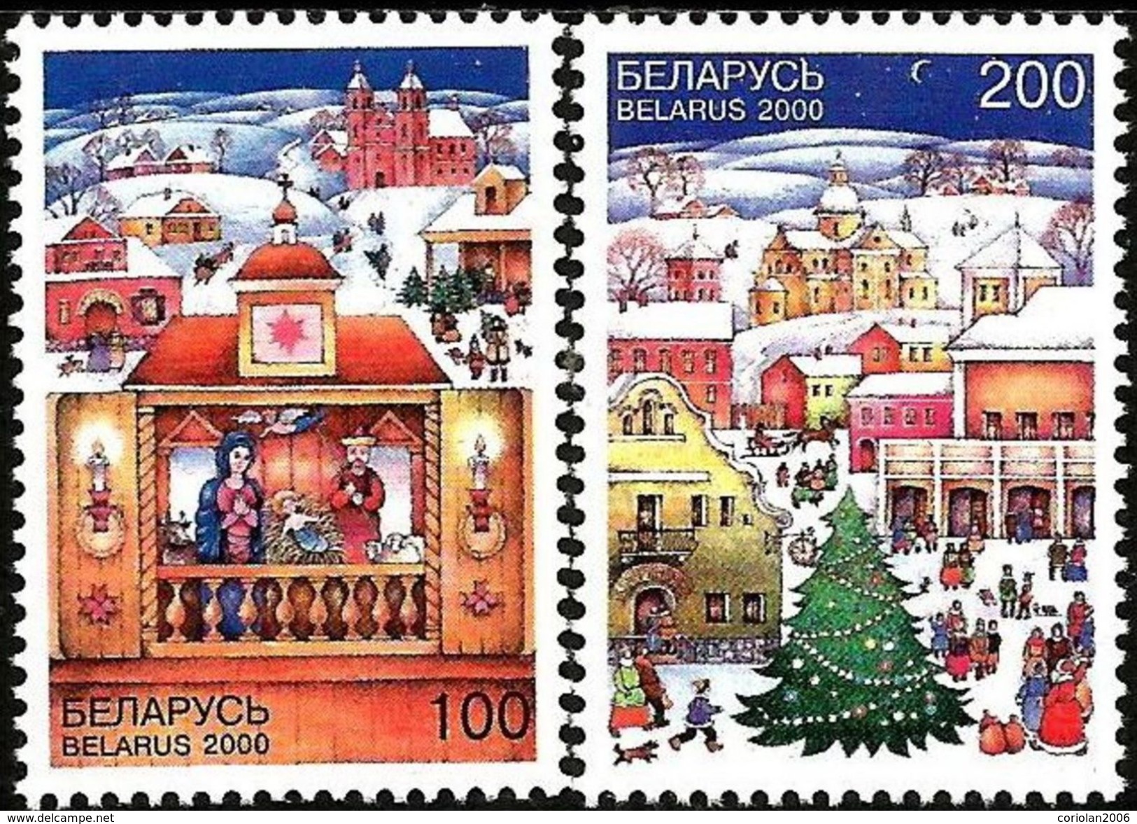 Belarus 2000 / Christmas-2000 MNH - Christmas