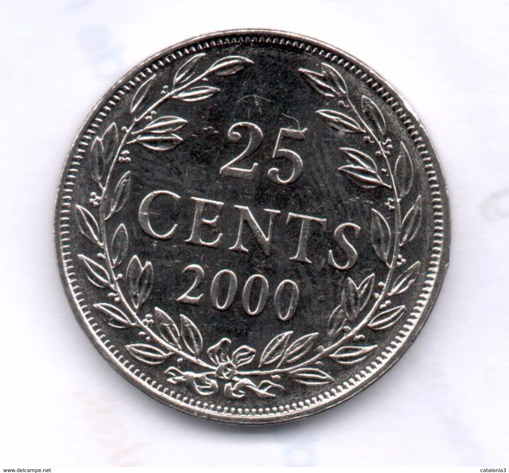 LIBERIA - 25 Cents  2000  KM16 - Liberia