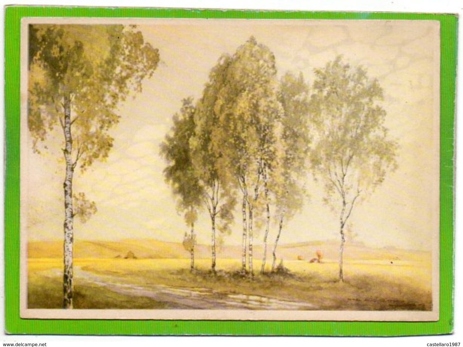 Paesaggio Campestre Con Alberi - Alberi