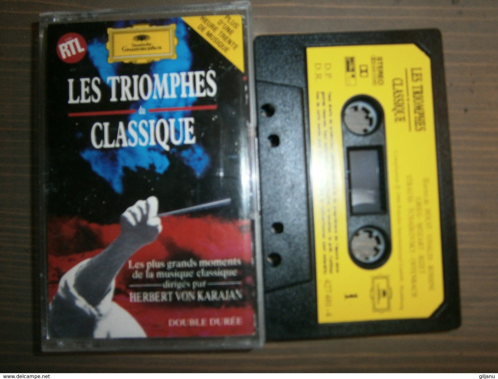 CASSETTE AUDIO  LES TRIOMPHES DU CLASSIQUE - Audiokassetten