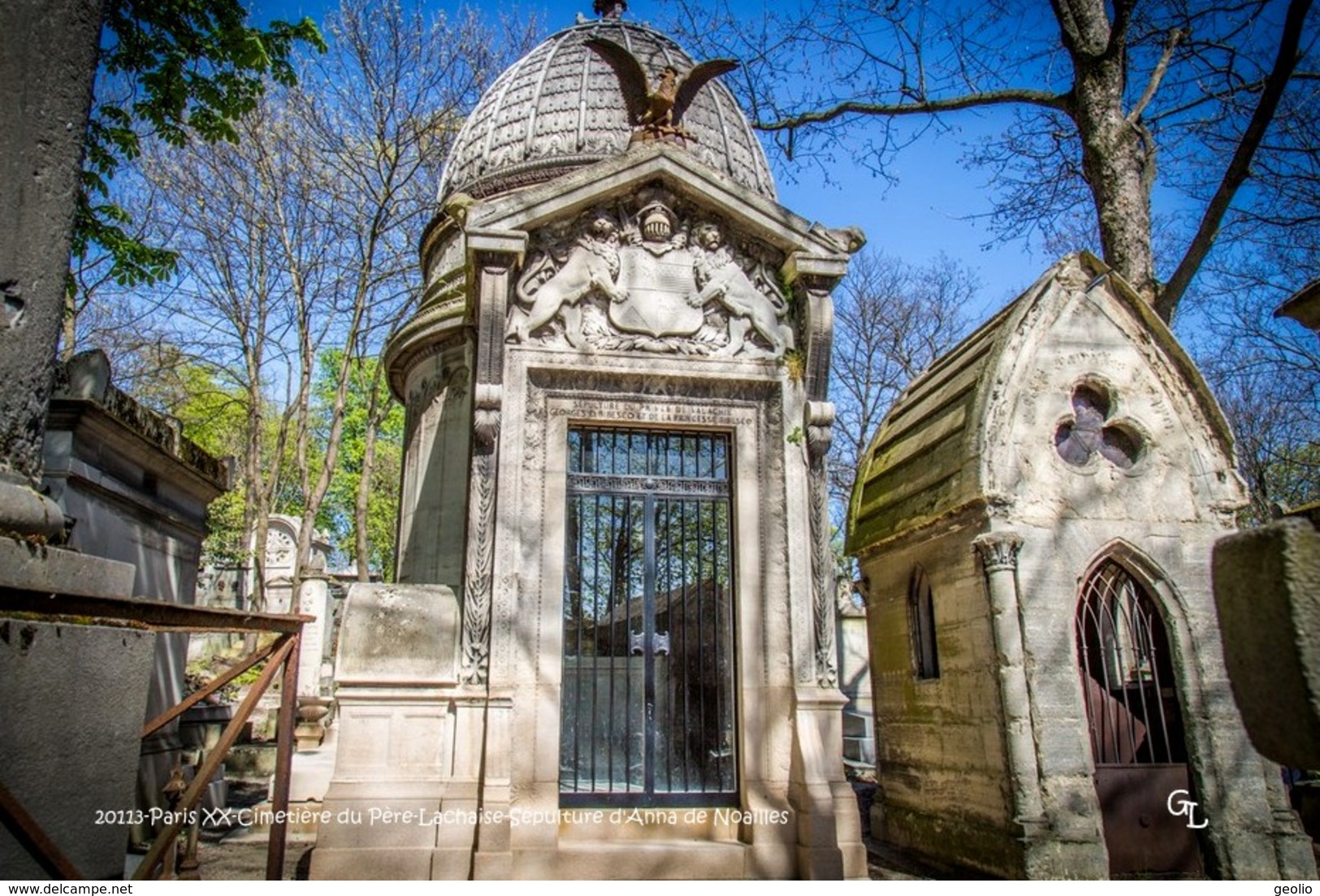 Paris XX (75)- Cimetière Du Père-Lachaise: Sépulture D'Anna De Noailles (Edition à Tirage Limité) - Arrondissement: 20