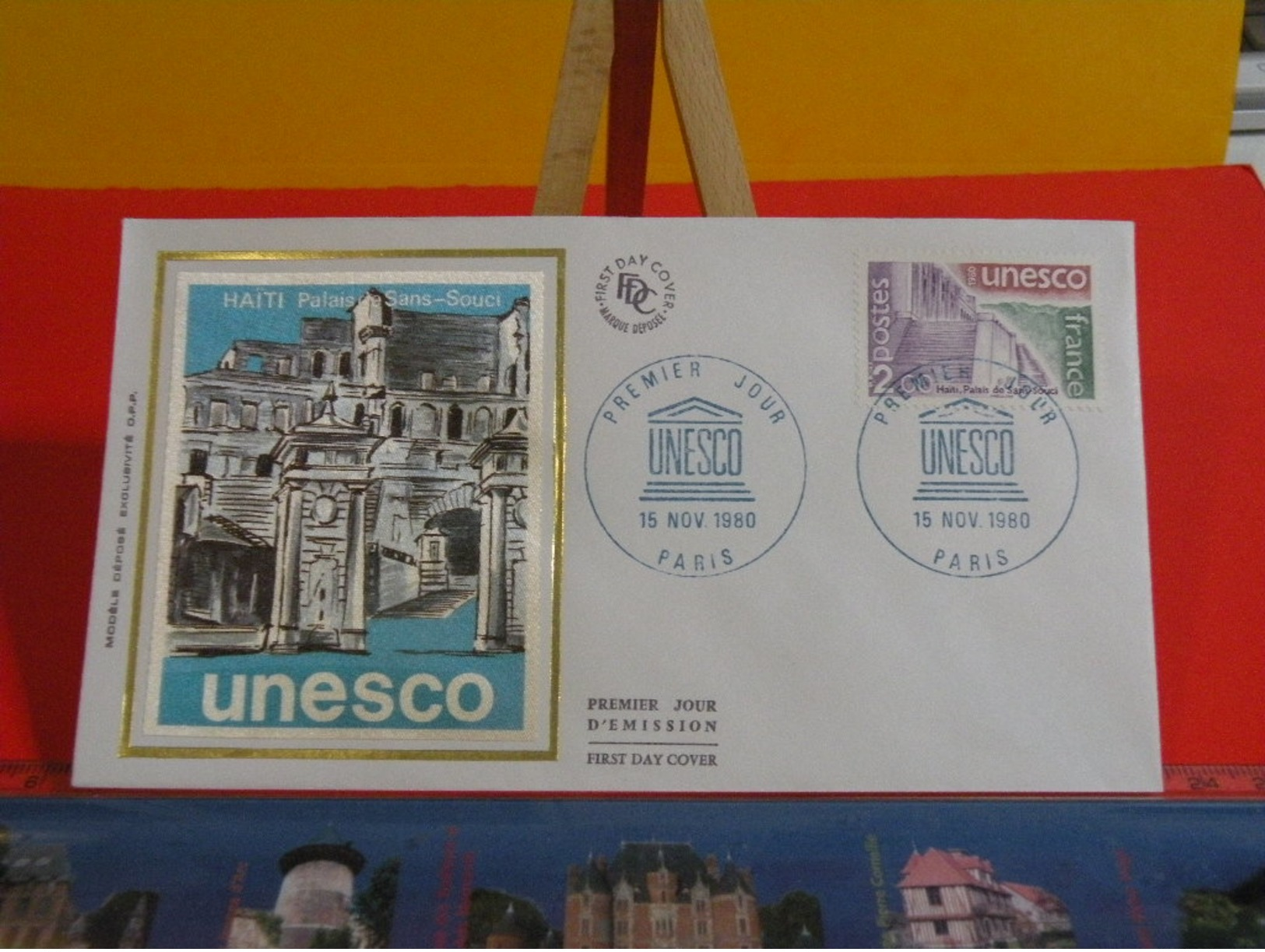 Coté 4€ > UNESCO,Haïti,Corée,Pakistan > 15.11.1980 > Paris > Lot 3 FDC 1er Jour - 1980-1989