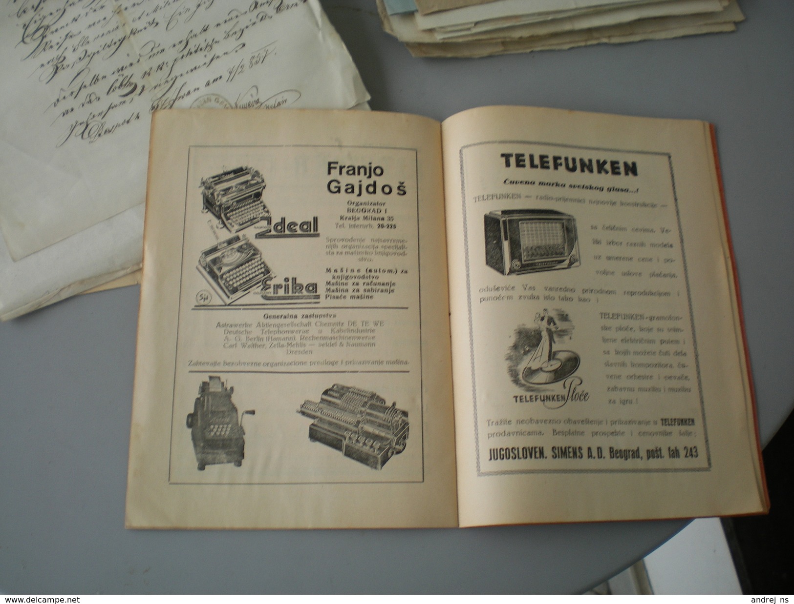 Tarifa  Za Postu Telegraf Telefon I Radio Milomir Lj. Micic 28 Pages - Scandinavian Languages