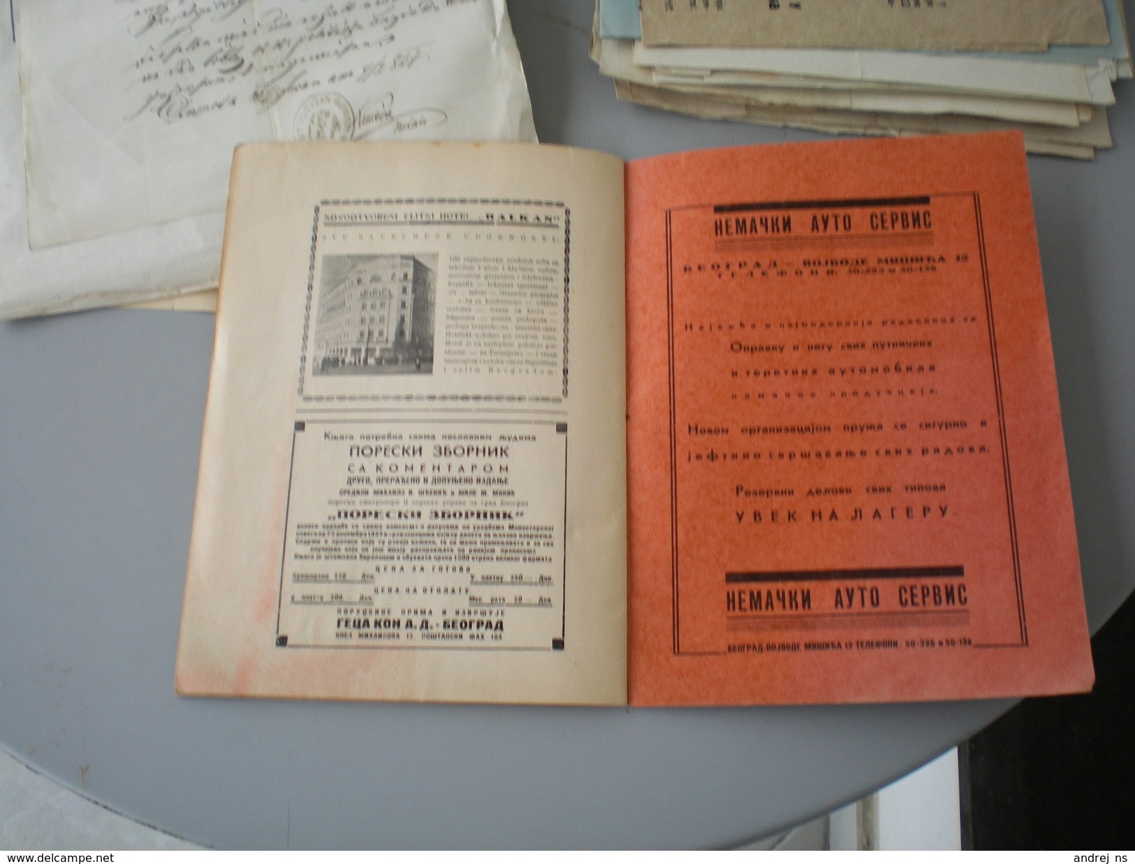 Tarifa  Za Postu Telegraf Telefon I Radio Milomir Lj. Micic 28 Pages - Idiomas Escandinavos