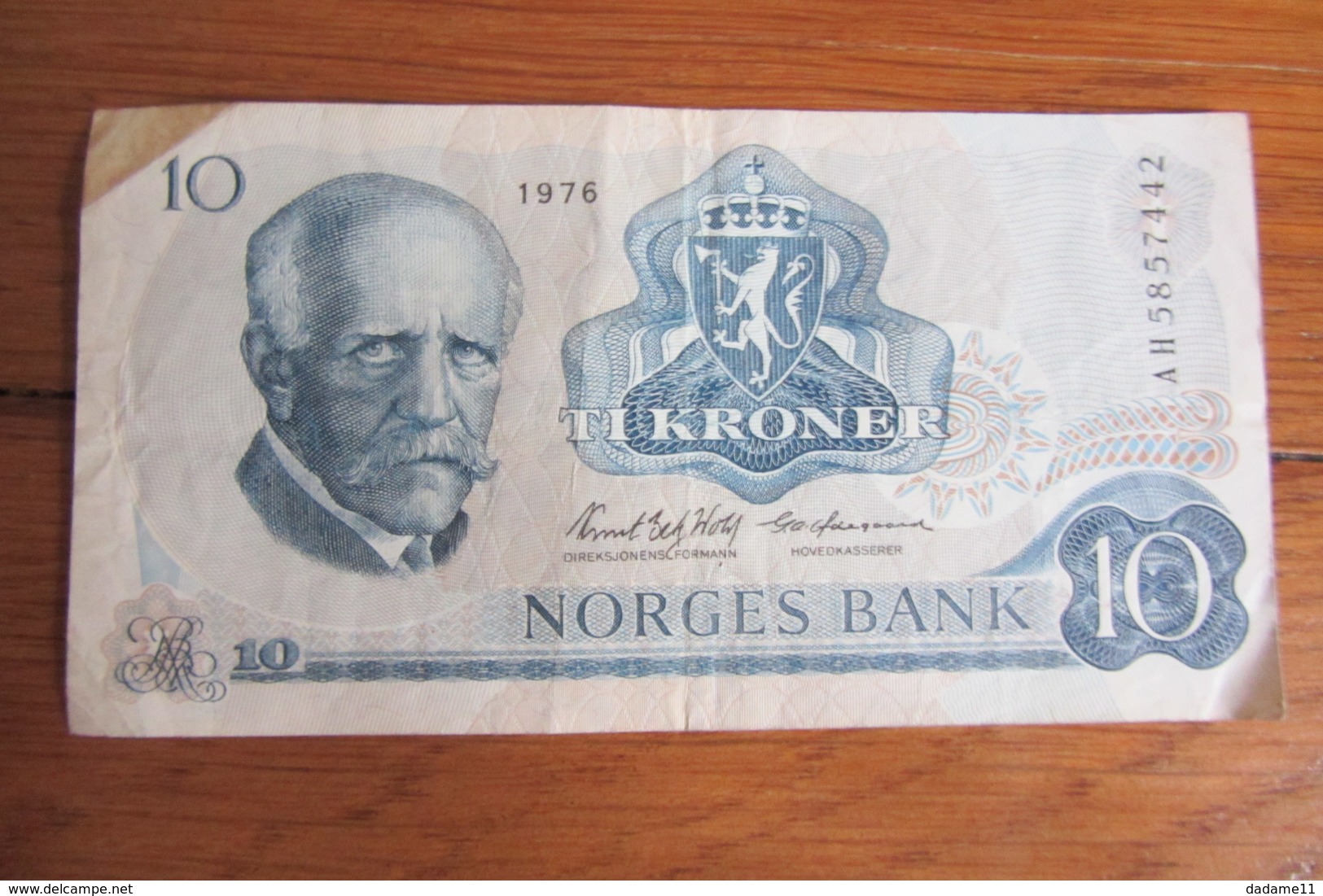 10 Kroner Norvège 1976 - Norvège