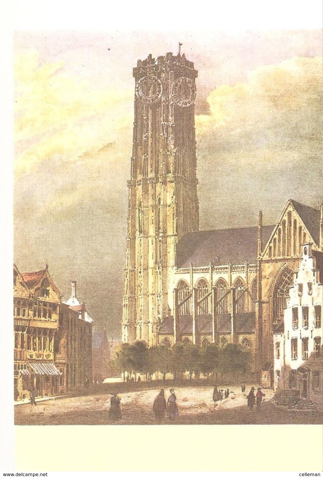 Mechelen St Rombouts En Grote Markt (e920) - Mechelen