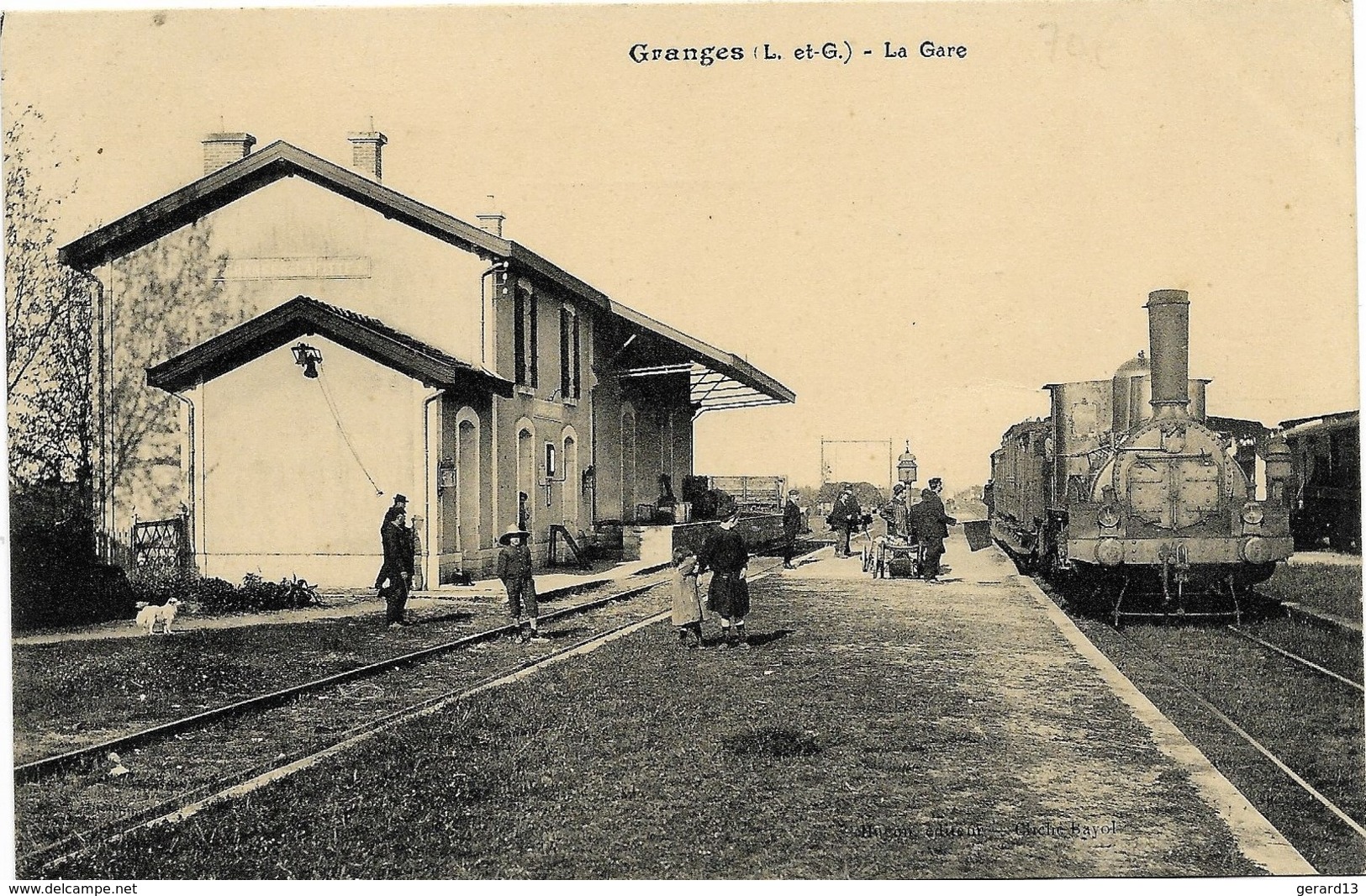 47 GRANGES La Gare N'a Pas Circulé - Autres & Non Classés