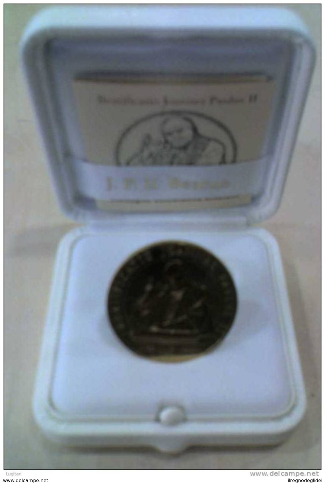 Numismatica - MEDAGLIA IPZS UFFICIALE PER LA BEATIFICAZIONE DI PAPA GIOVANNI PAOLO II° - 1° MAGGIO 2011 - Other & Unclassified