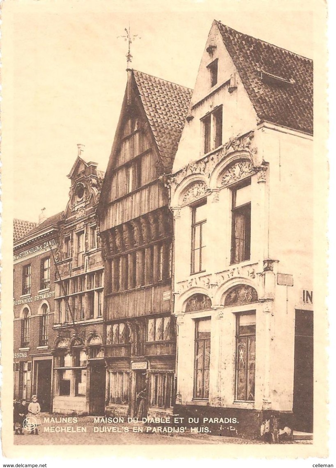 Mechelen Duivel's En Paradijs Huis (e932) - Mechelen