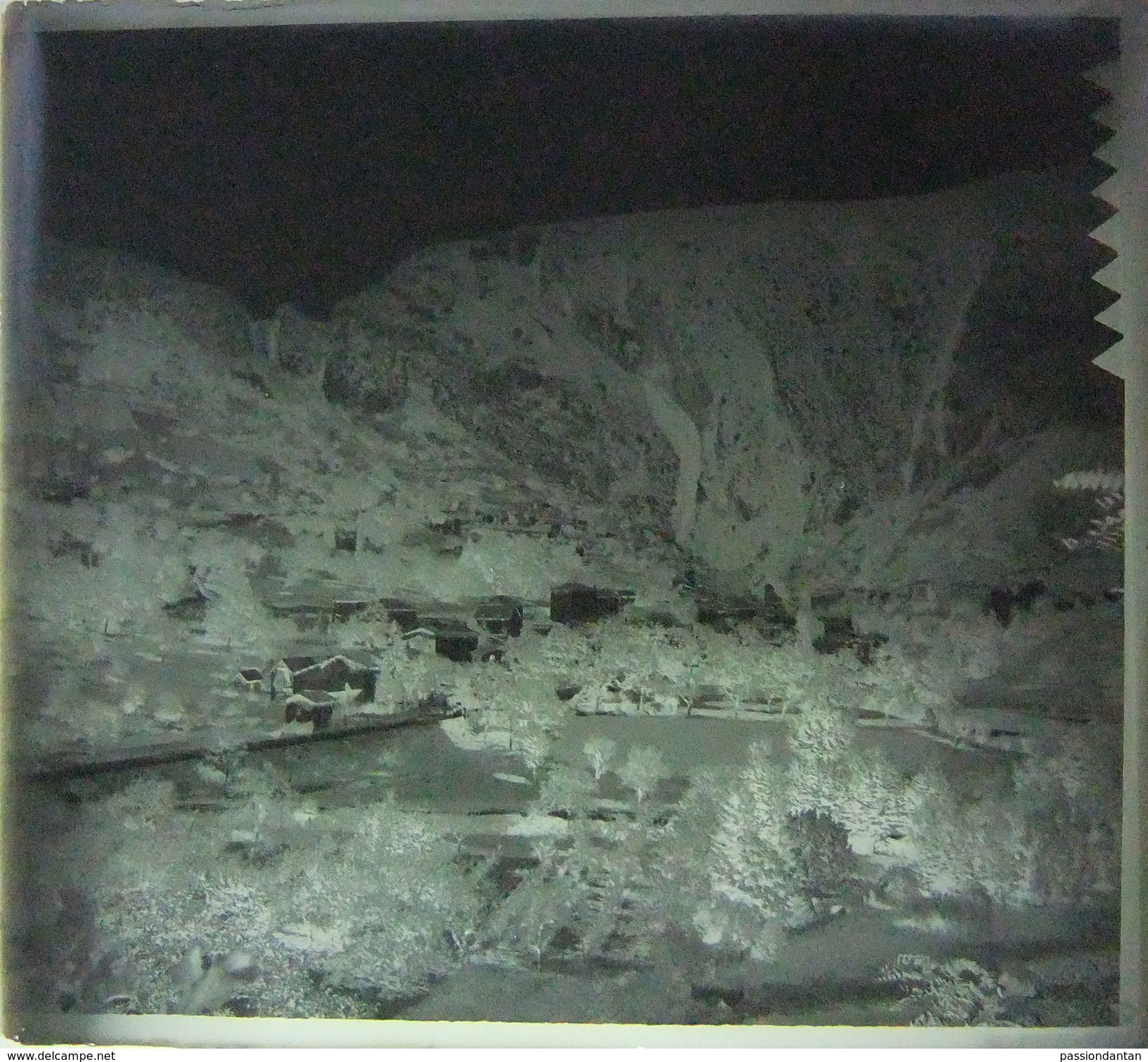 Deux Plaques De Verre Négatives - Isère - Pont En Royans - Panorama - Plaques De Verre