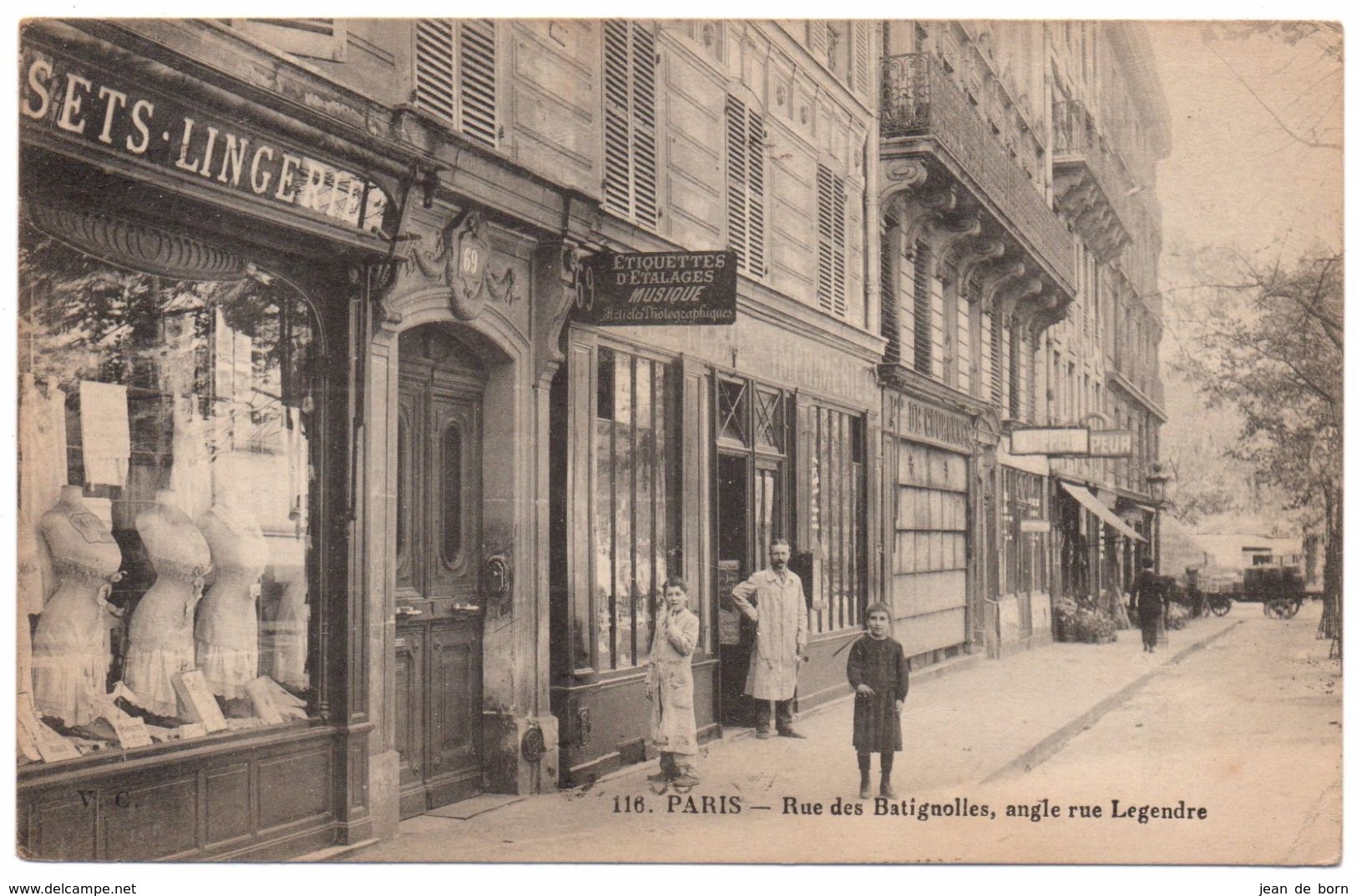 116   Rue Des Batignolles, Angle Legendre - Autres & Non Classés