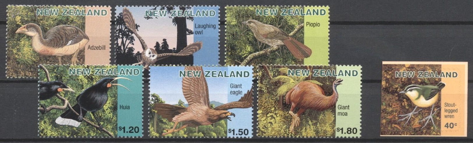 New Zealand 1996 - MNH - Bird, Prehistory - Sonstige & Ohne Zuordnung