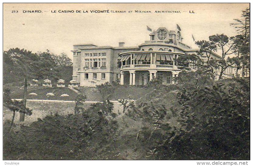 D35  DINARD   Le Casino De La Vicomté  ........  Lesage Et Miltgen Architectes - Dinard