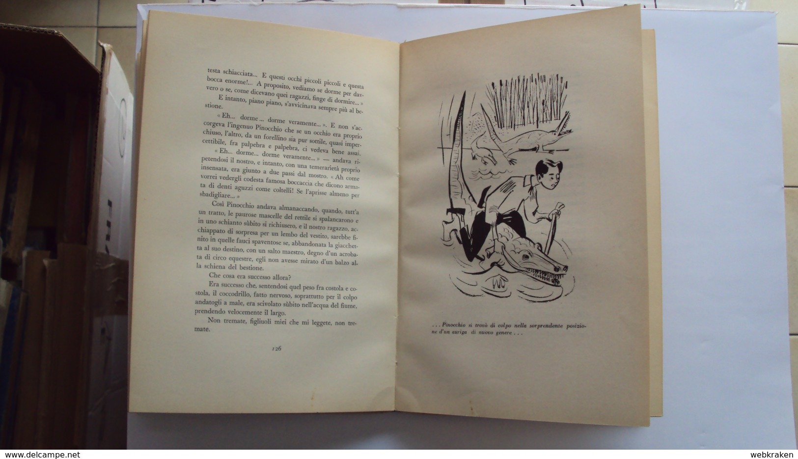 LIBRO GINO CUCCHETTI LA SECONDA VITA DI PINOCCHIO 1954 - Other & Unclassified