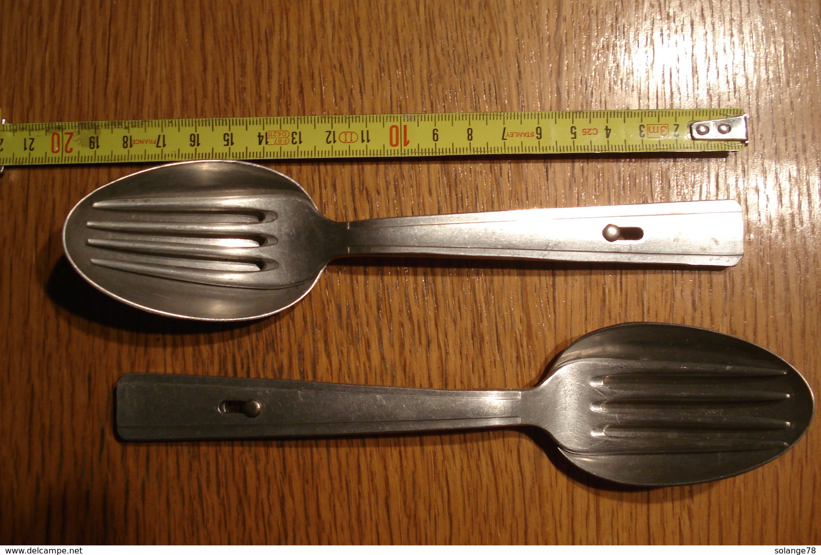 CUILLERE/FOURCHETTE 2 EN 1 VINTAGE (CUICHETTE) - Spoons