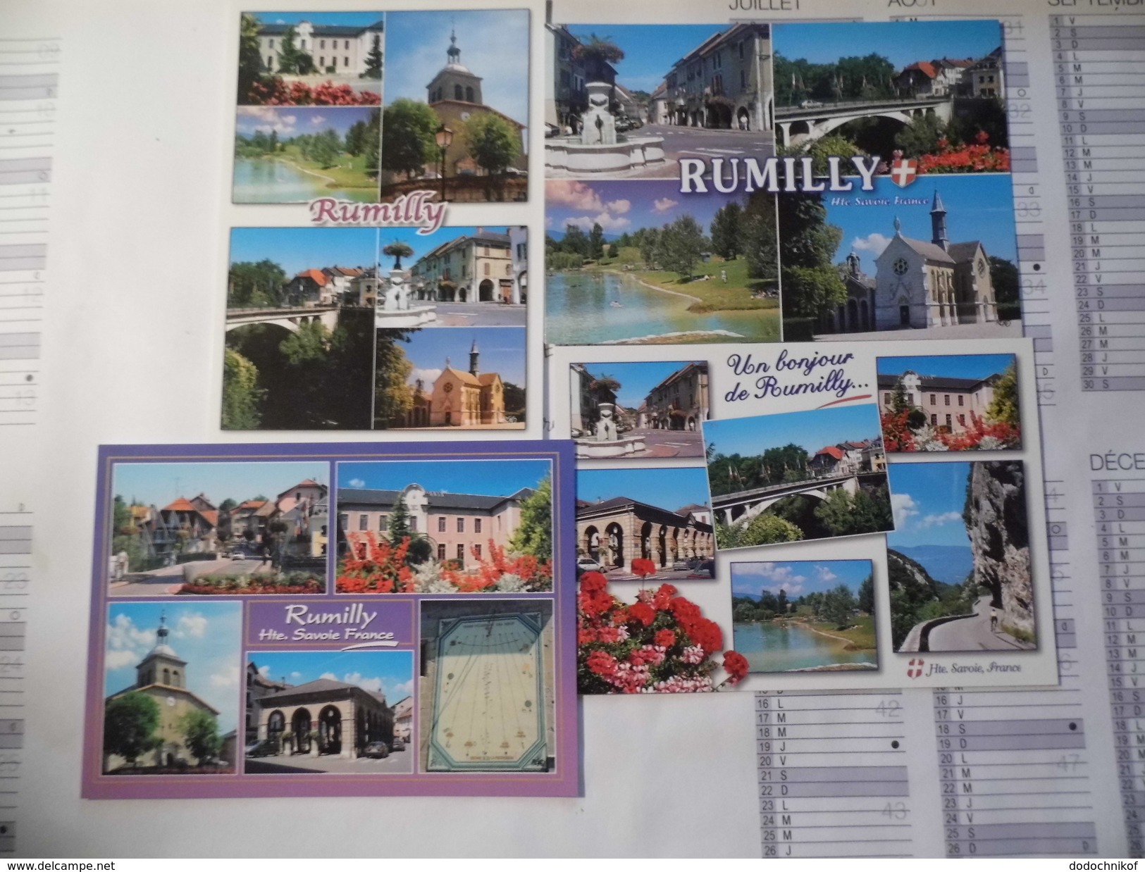 Lot De 4 Cartes - Rumilly - Rumilly