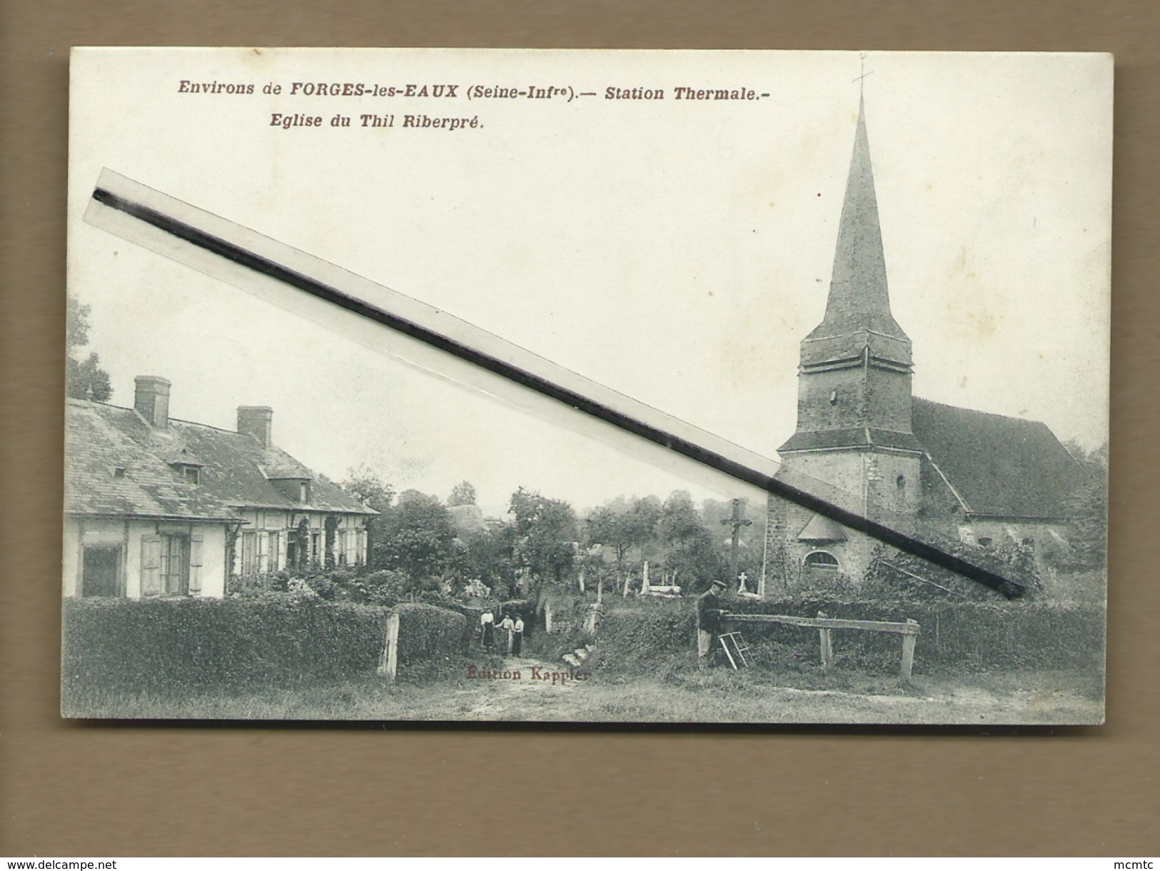 CPA  -Environs De Forges Les Eaux -(Seine-Inf.) - Station Thermale - Eglise Du Thil Riberpré - Autres & Non Classés