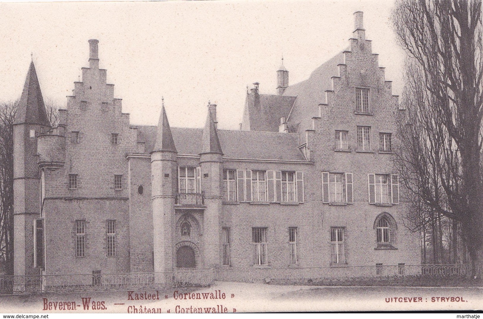 Beveren-Waes -  Kasteel "Cortenwalle" - Château "Cortenwalle" - Beveren-Waas