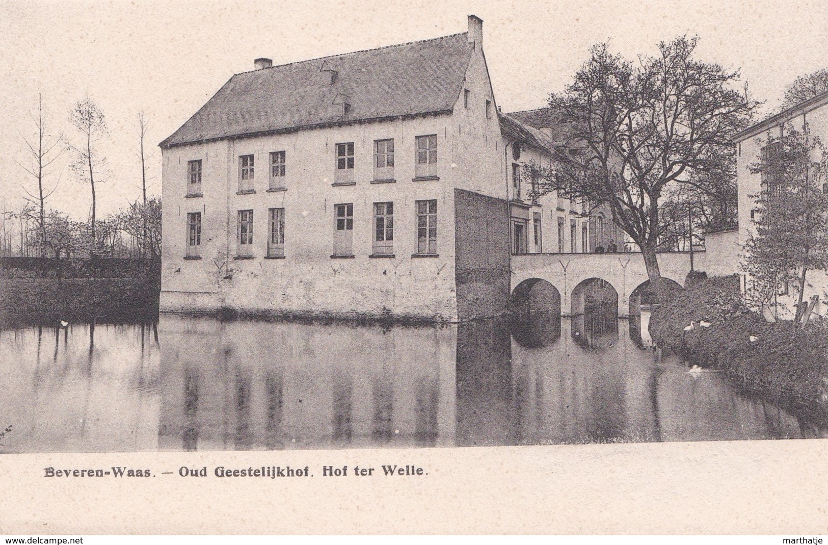 Beveren-Waas - Oud Geestelijkhof. Hof Ter Welle - Beveren-Waas