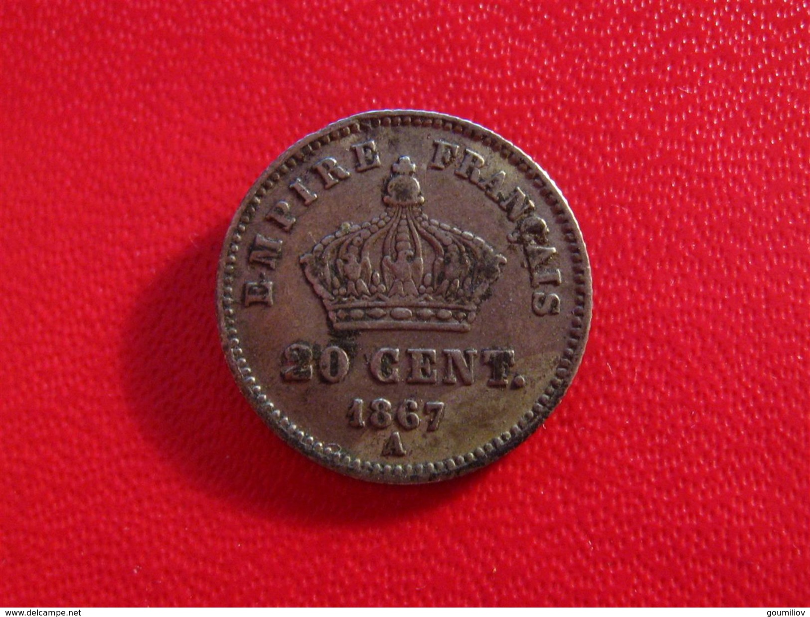 20 Centimes Napoléon III 1867 A Paris 5561 - 20 Centimes