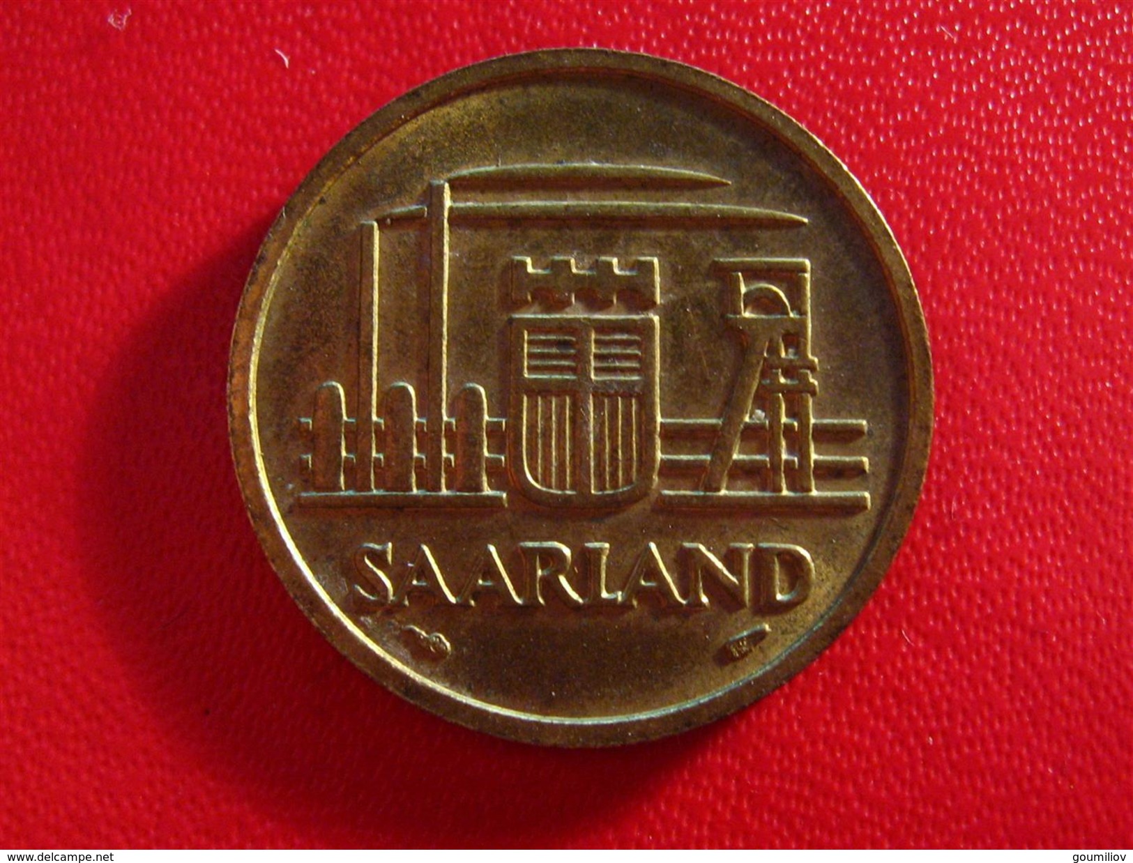 Saarland - 20 Francs Franken 1954 5592 - Other & Unclassified