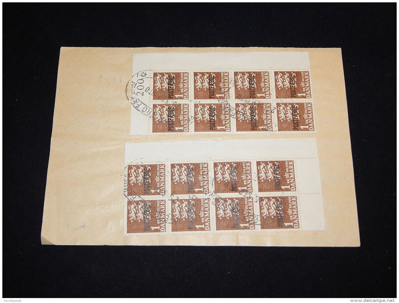 Denmark Fragtbrev 1970 16,2Kr To Fanö__(L-4012) - Colis Postaux