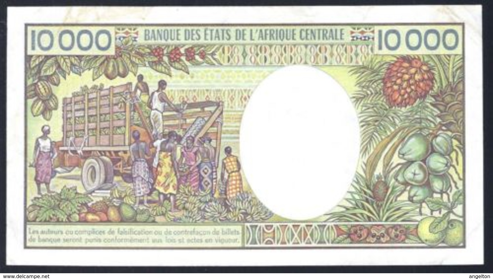 CAMEROUN, 10000 FRANCS Type 1984 XF - Other - Africa