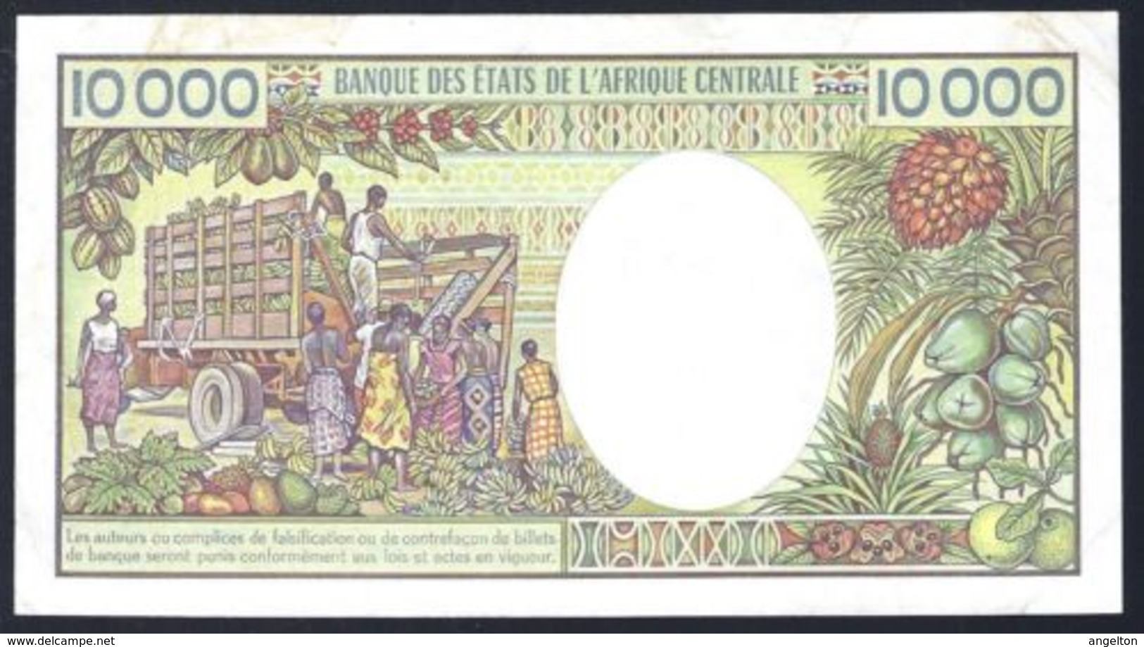 CAMEROUN, 10000 FRANCS Type 1984 XF - Sonstige – Afrika