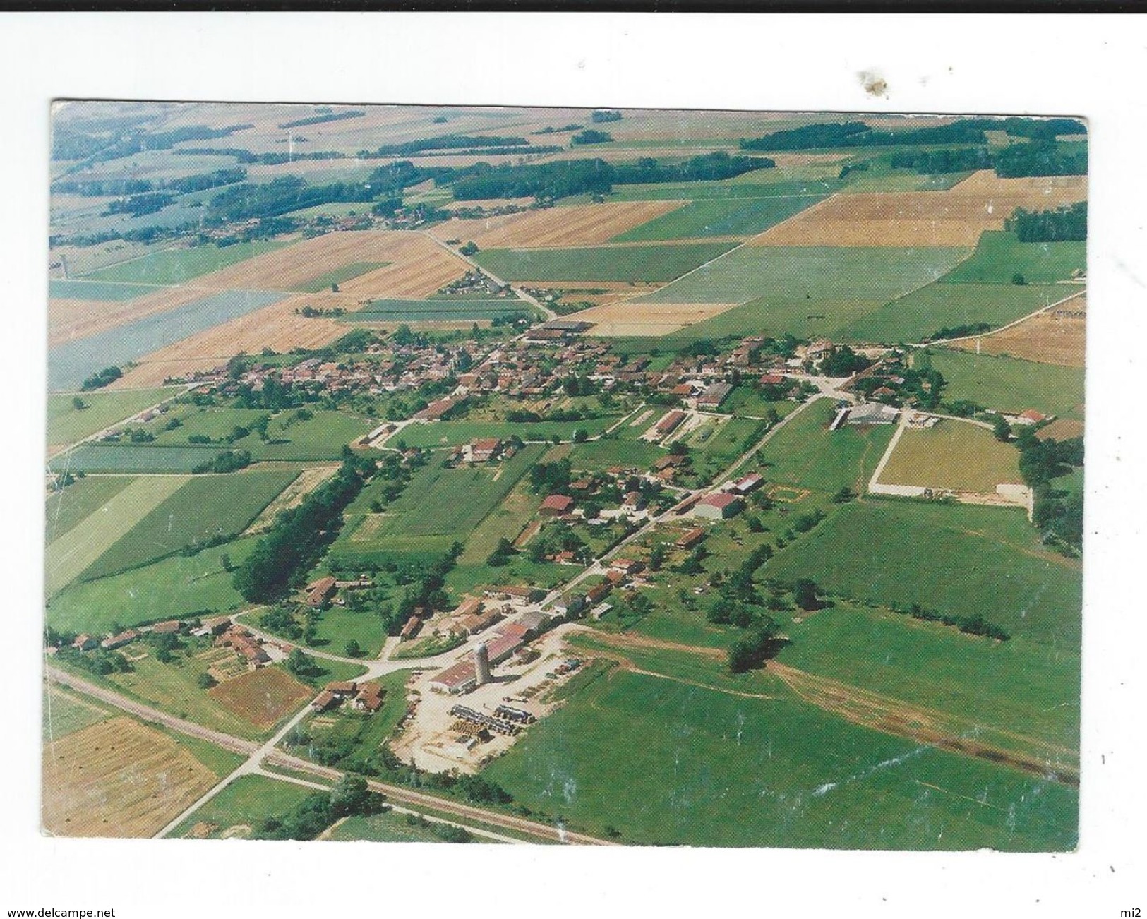 CPM   10  Hampigny Vue Générale écrite 1998 - Autres & Non Classés